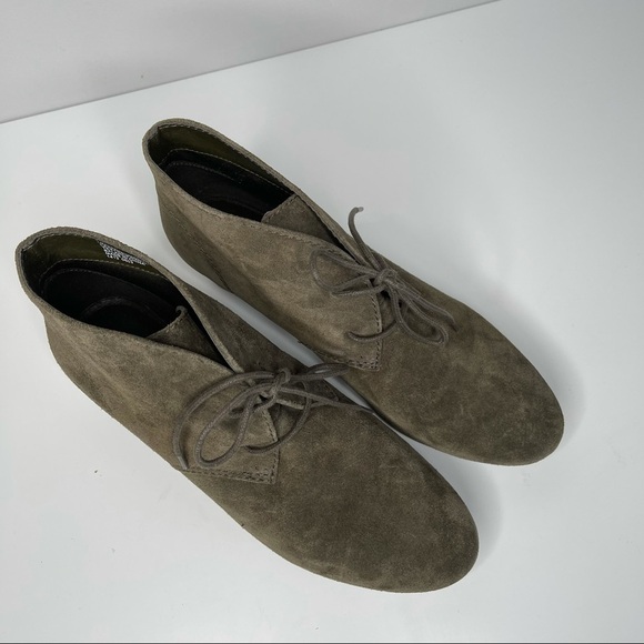 Nine West Joeyo suede wedge boots - Picture 7 of 9